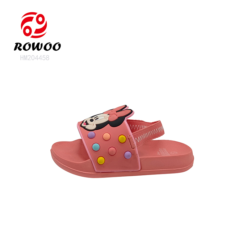 Customized Desigh Kids' Sandals Outdoor Slip on Sandals Toddler Slide Shoes
