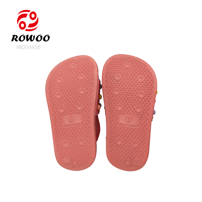 Customized Desigh Kids' Sandals Outdoor Slip on Sandals Toddler Slide Shoes