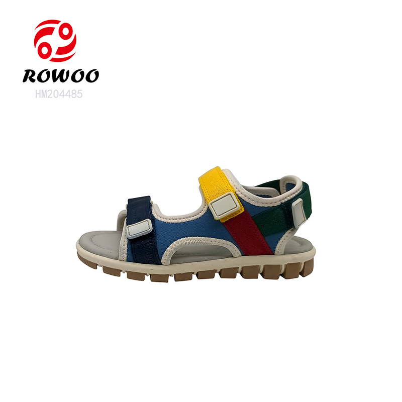 Colorful Kid Sandals Anti-slip Slide Shoes Customized Logo Sandals