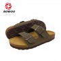 Factory Men Cork Sandals Leather Clog Sandals Women Outdoor Slipper Shoes