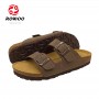 Factory Men Cork Sandals Leather Clog Sandals Women Outdoor Slipper Shoes