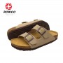 Factory Men Cork Sandals Leather Clog Sandals Women Outdoor Slipper Shoes