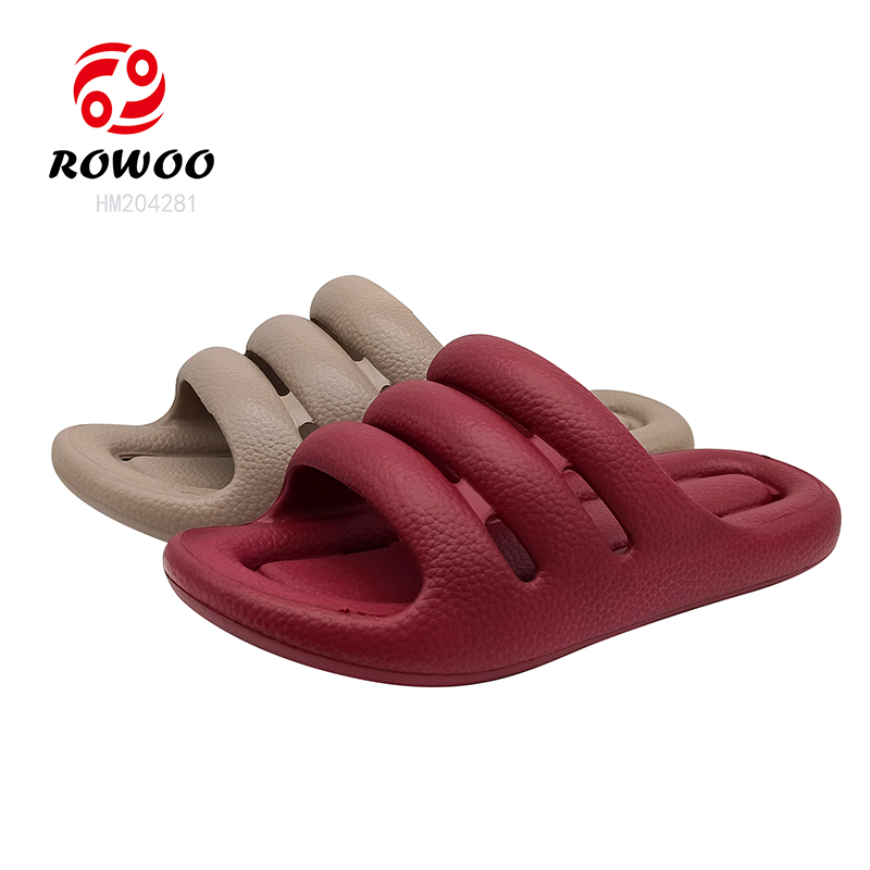 Shower Slipper Sandals Customized Logo Men Slide Shoes EVA Quick-dry Sandals