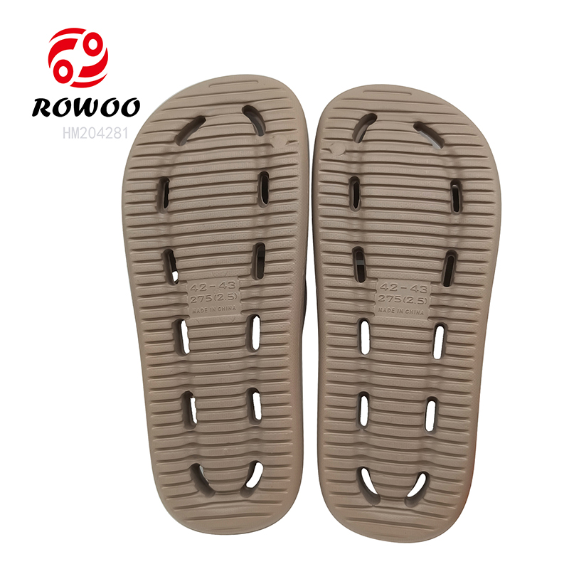 Shower Slipper Sandals Customized Logo Men Slide Shoes EVA Quick-dry Sandals