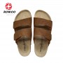 Hot Sale Men Outdoor Clog Sandals Genuine Leather Slide Shoes Cork Sandals for Men