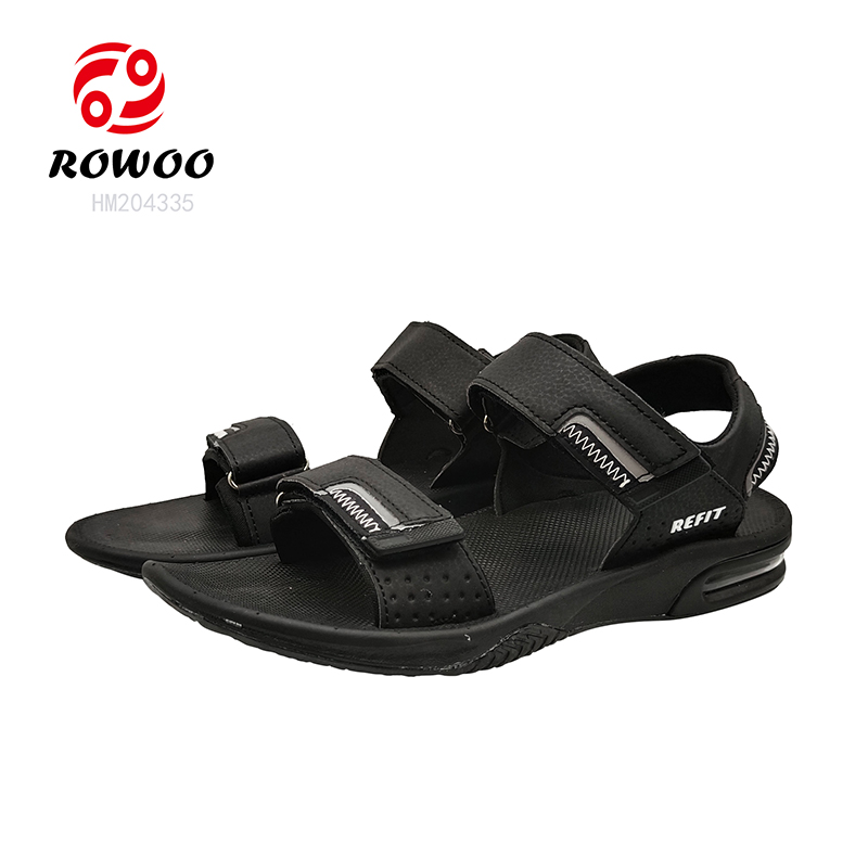 Black Sport Sandals Men Outdoor Slipper Shoes Summer Sandals