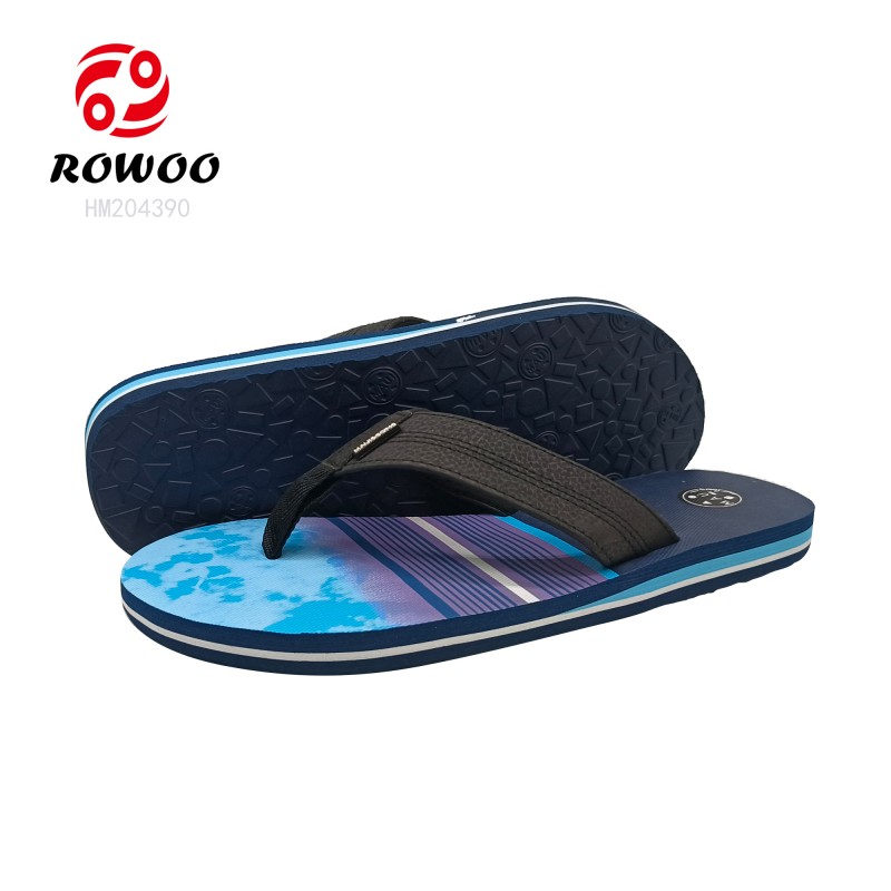 Fashion Printing Flip Flops Wholesale Thong Slipper Shoes