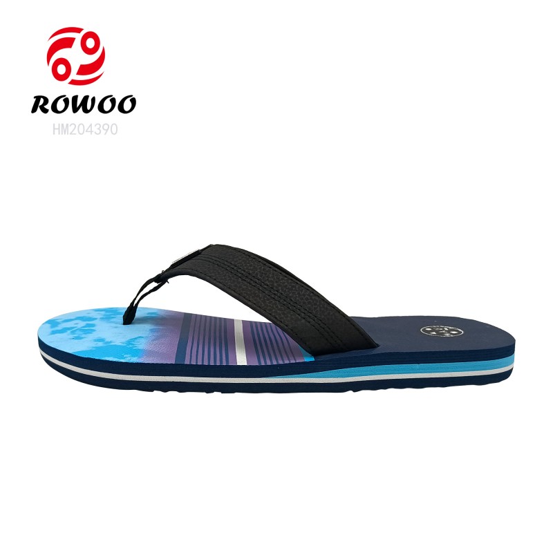 Fashion Printing Flip Flops Wholesale Thong Slipper Shoes