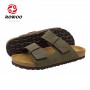 Fashion Men Leather Cork sandals Wholesale Footwear  New Color Sandals
