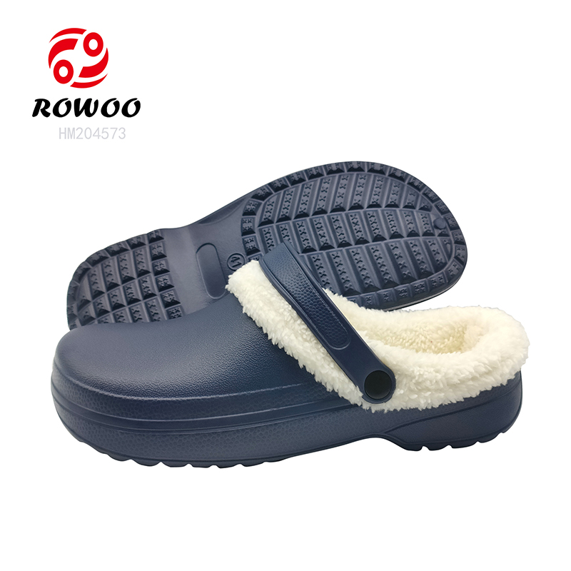 New Design Winter Clog Slippers Waterproof Fur Slipper Shoes Women Shoes