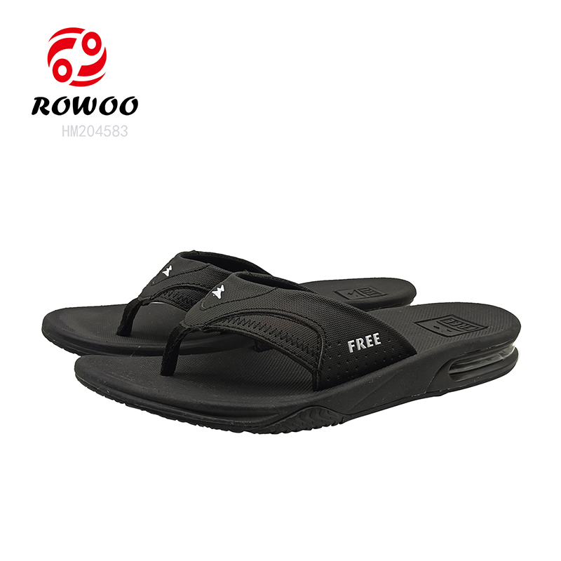 New Men Sport Sandals Air Cushion Flip Flops Black Thong Summer Slipper Shoes