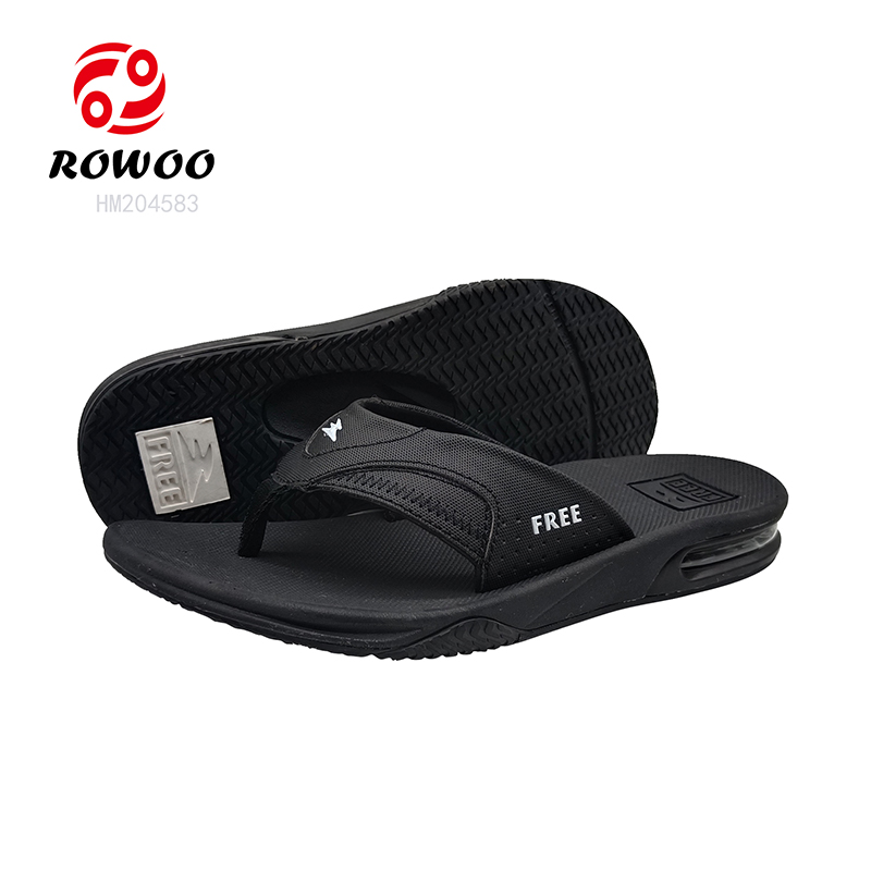 New Men Sport Sandals Air Cushion Flip Flops Black Thong Summer Slipper Shoes