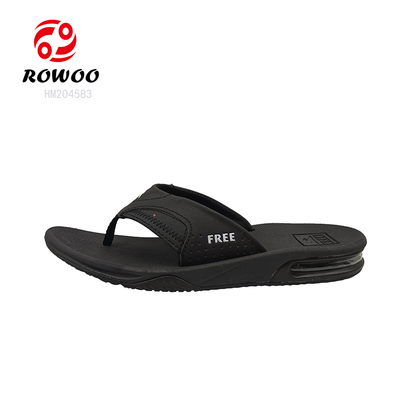 New Men Sport Sandals Air Cushion Flip Flops Black Thong Summer Slipper Shoes