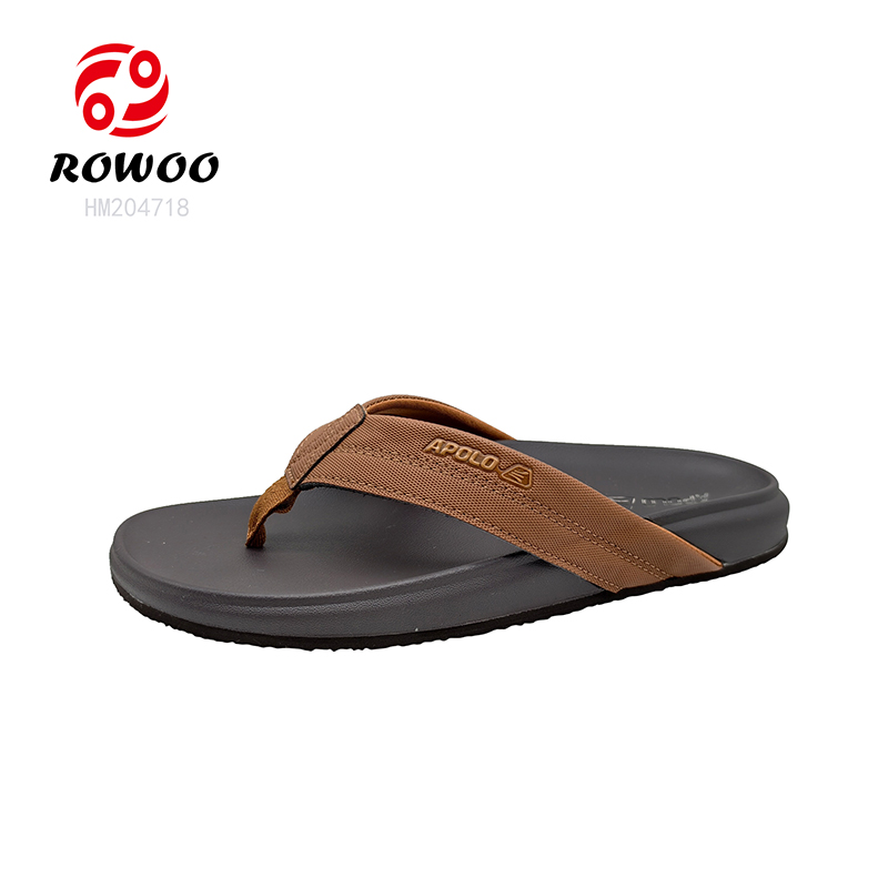 PU Flip Flops New Design Breathable Thong Sandals Men Outdoor Slipper Shoes