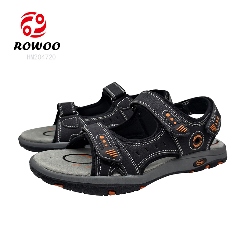 Men's Sport Sandals Outdoor TPR Sole Hiking Sandals Slip-Resistant Water Shoes for Men Comfortable Breathable Sport Shoes