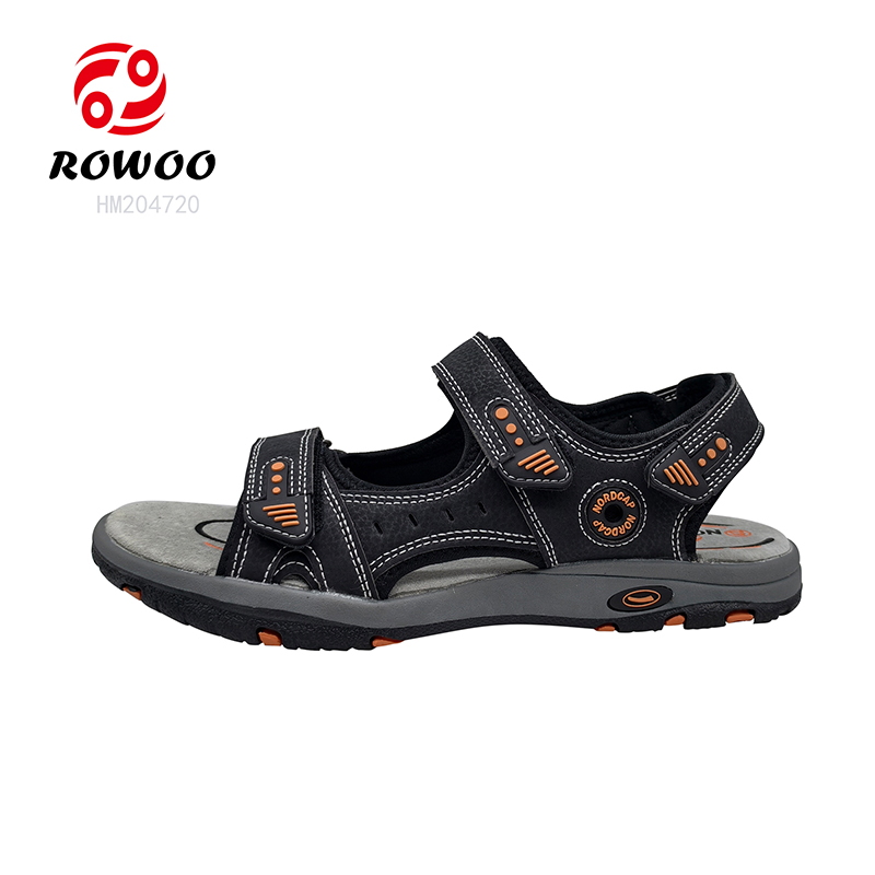 Men's Sport Sandals Outdoor TPR Sole Hiking Sandals Slip-Resistant Water Shoes for Men Comfortable Breathable Sport Shoes