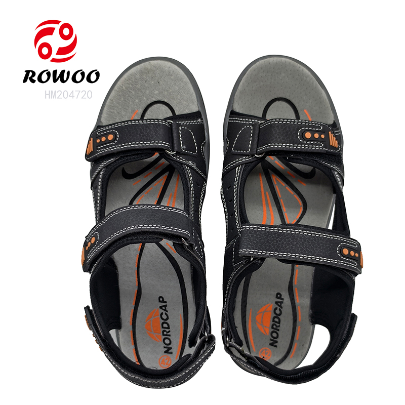 Men's Sport Sandals Outdoor TPR Sole Hiking Sandals Slip-Resistant Water Shoes for Men Comfortable Breathable Sport Shoes