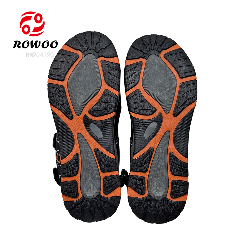 Men's Sport Sandals Outdoor TPR Sole Hiking Sandals Slip-Resistant Water Shoes for Men Comfortable Breathable Sport Shoes