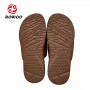 New Design Men PU Slide Sandals Brand Design Slip-on Sandals Brown Breathable Sport Footwear
