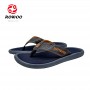 Navy Thong Slipper Shoes Soft PU Sole Flip Flops Wholesale Men Footwear