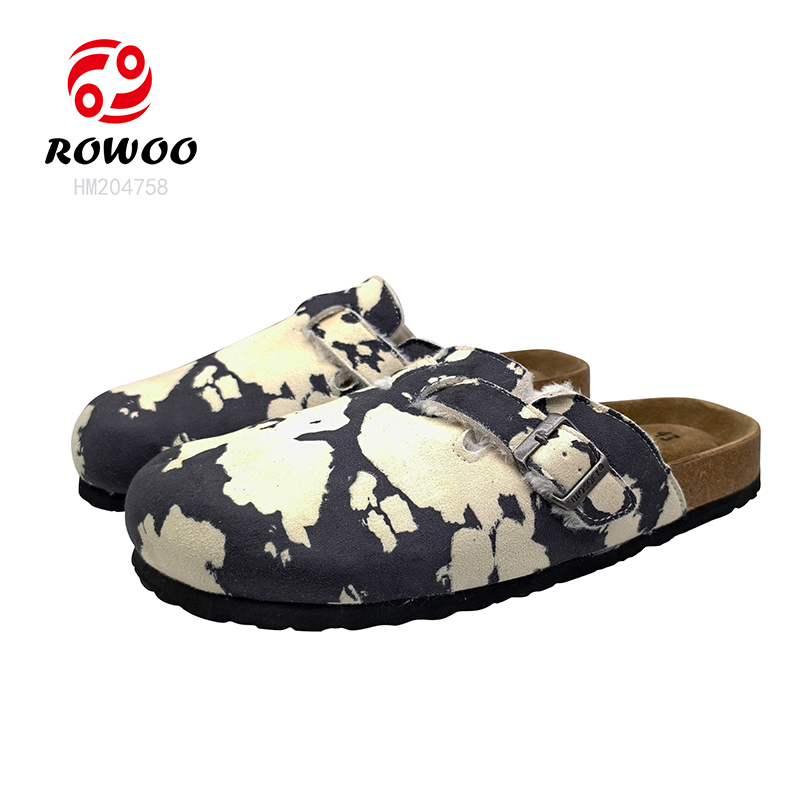 Winter Plush Soft Cork Sandals - Warm Comfortable & Eco-Friendly Indoor Outdoor Slippers for Men and Women