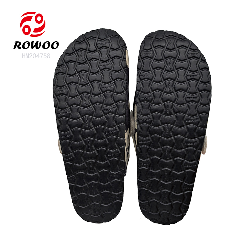 Winter Plush Soft Cork Sandals - Warm Comfortable & Eco-Friendly Indoor Outdoor Slippers for Men and Women