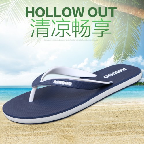 Mens Rubber Flip Flops Summer Beach Slipper Shoes