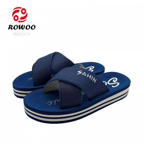 Cross Strap Women EVA Lightweght High Platform Sandals Ladies Slipper Shoes