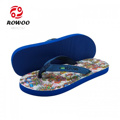 Webbing Flip Flops Wholesale Price Women Beach Slipper Sandals Breathable Footwear