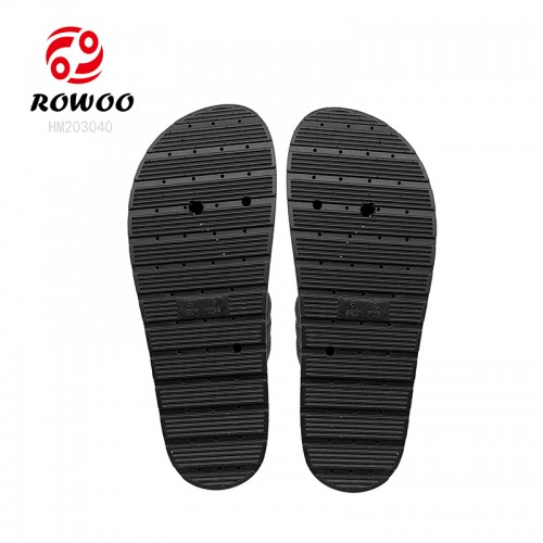 Customizable Logo Ladies' Fashion Sandals Thick Bottom Sole Flat Platform Summer Sandals with round Breathable Design