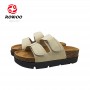 Wholesale Platform Women Slippers Browm Cork Sandals Outdoor Slide Shoes
