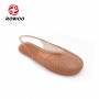 Fashion Ladies Jelly Sandals PVC Slip-on Shoes Outdoor Quick-dry Sandals