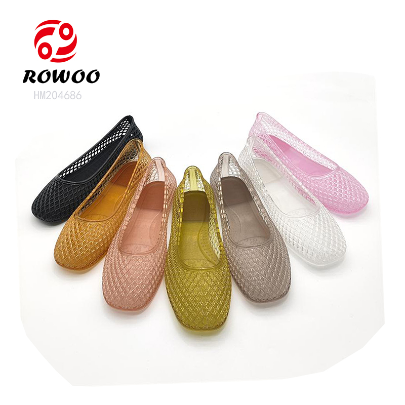 Sexy Ladies Jelly Sandals Factory Slip-on Cheap Price PVC Bulk Sale Sandals 