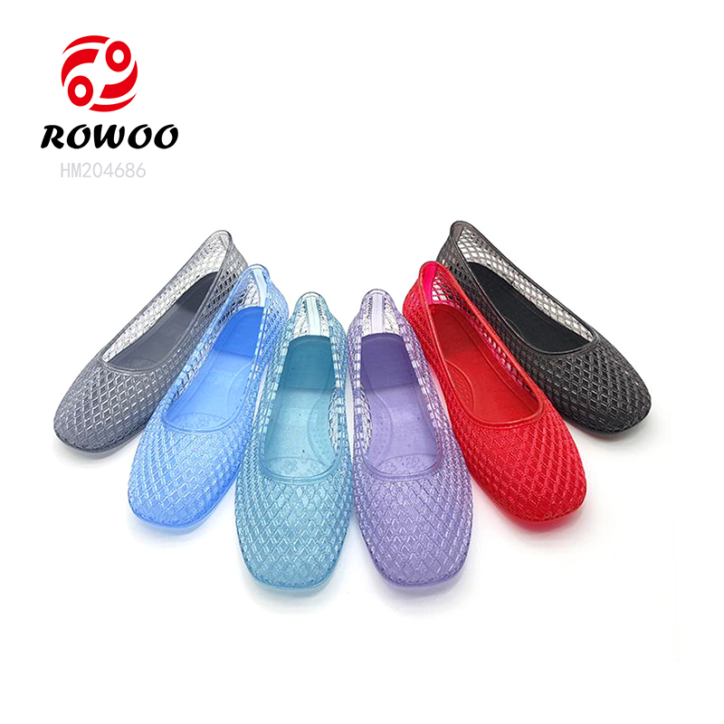 Sexy Ladies Jelly Sandals Factory Slip-on Cheap Price PVC Bulk Sale Sandals 