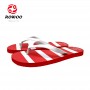 New Design Women Red Flip Flops Brand Rubber Thong Sandals Customized Logo Shoes for Women