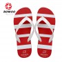 New Design Women Red Flip Flops Brand Rubber Thong Sandals Customized Logo Shoes for Women