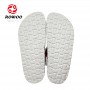 PU Leather Straps Women Cork Sandals EVA Outsole Slipper Shoes Printing Design Sandals